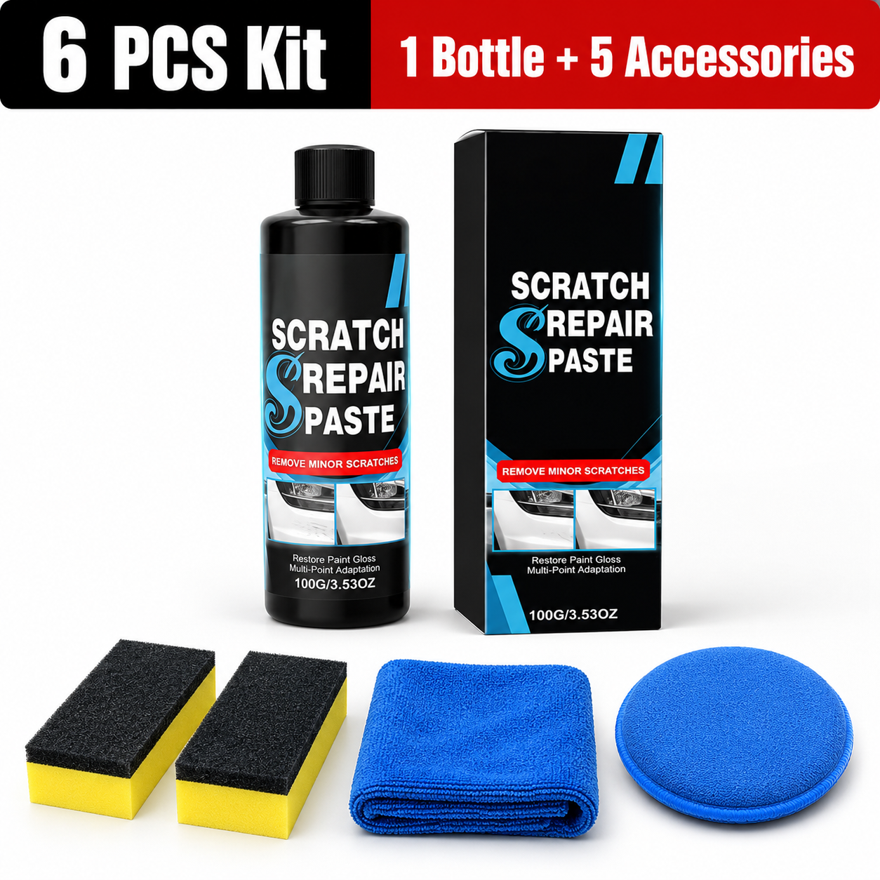 Professional Car Scratch Repair Paste