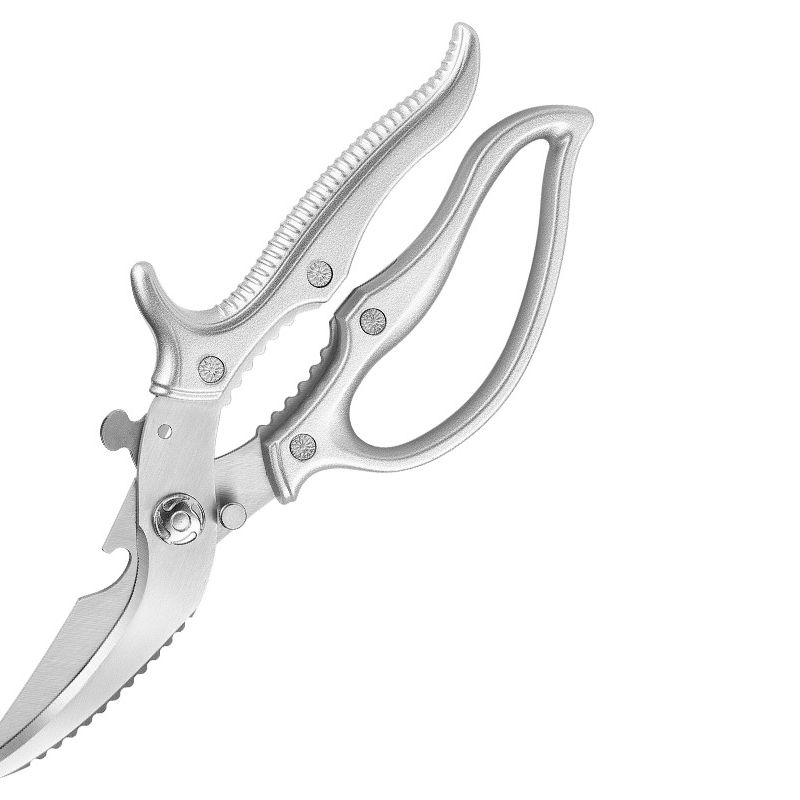 ✂️ 50% OFF NOW! 🔪 Heavy-Duty Multifunctional Kitchen Shears – 3Cr13 Stainless Steel, Ergonomic Grip & Safety Lock 🍗