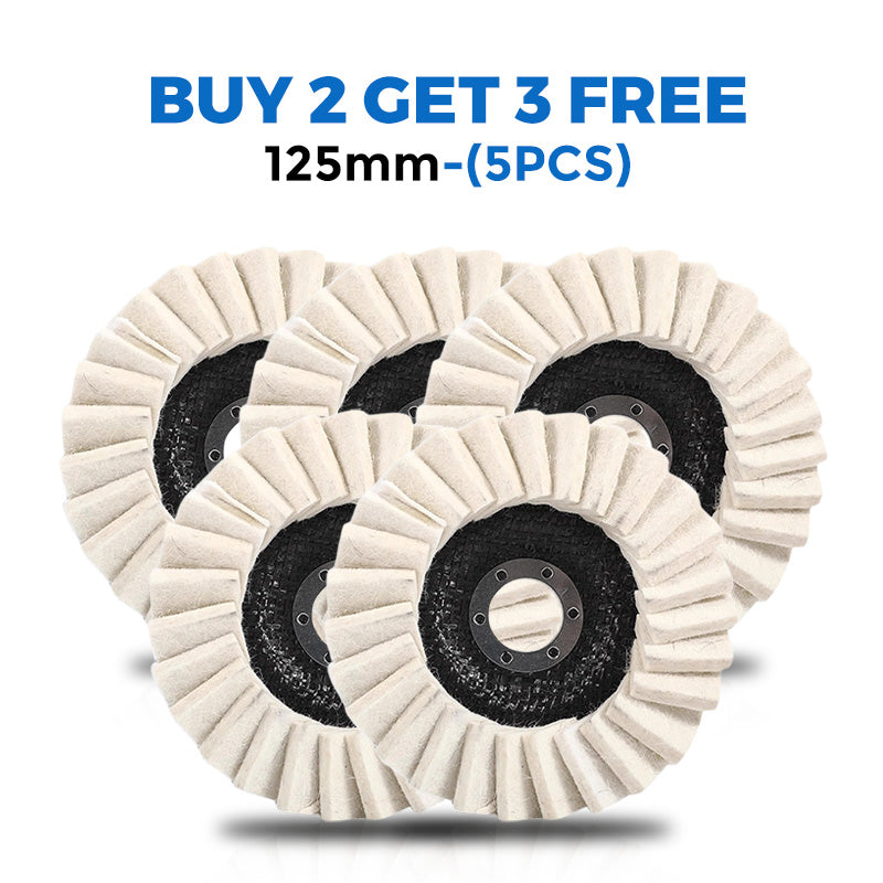 🎁 2026 New Year's Sale - Limited Time 50% OFF🎁✨Wool Felt Flap Polishing Disc