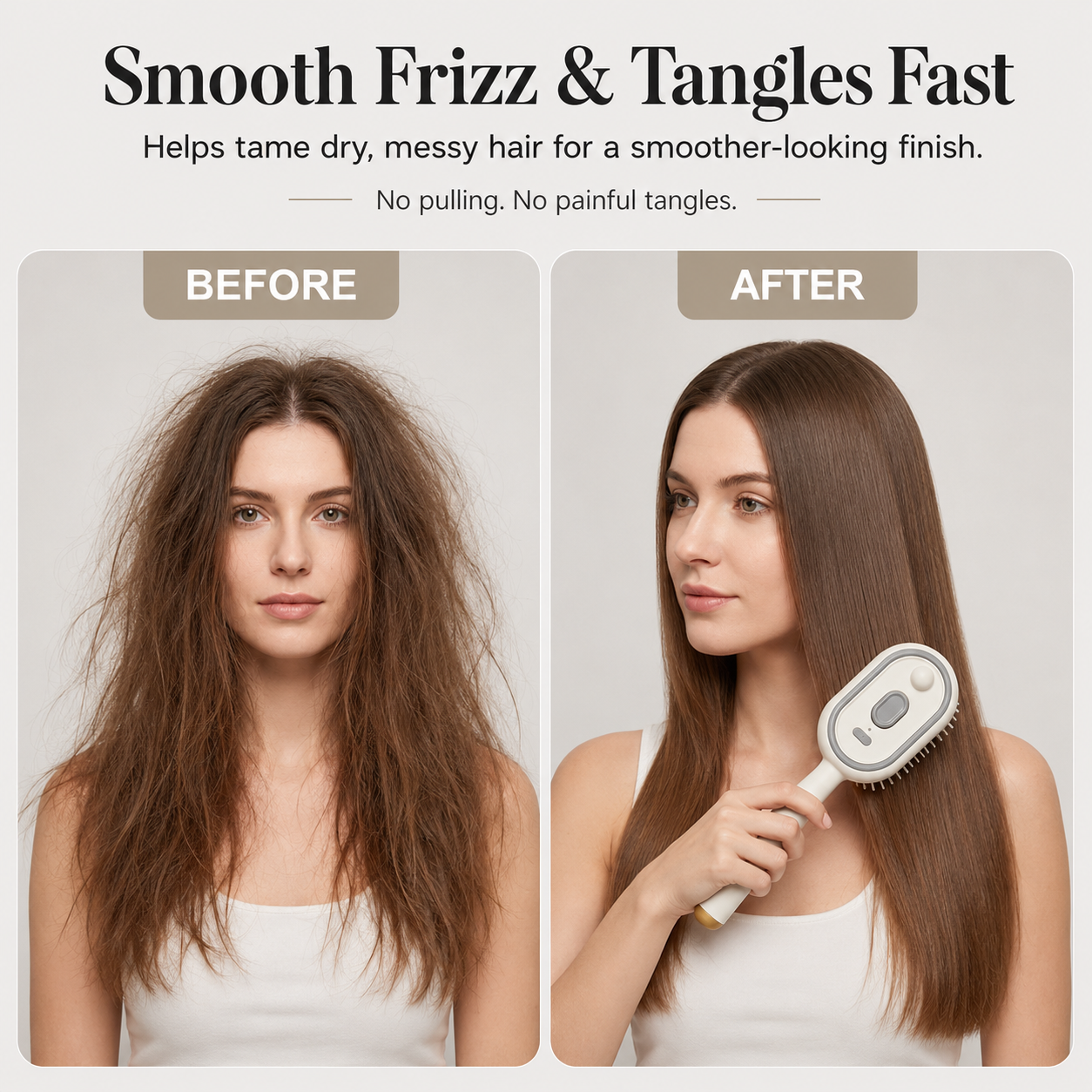 🥳2026 HOT SALE🥳Electric Spray Massage Hairbrush(🛒Free shipping)
