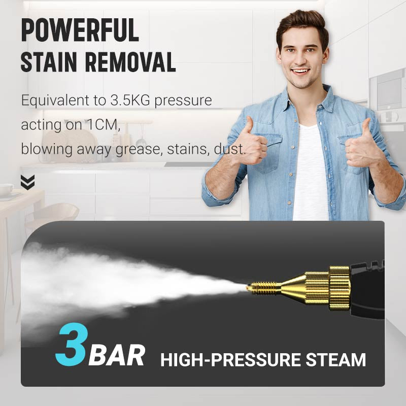2500W Handheld High-Temperature Pressurized Steam Cleaner — LIMIT TIME 50% OFF✨