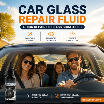 Fast-Acting Glass Crack Repair Fluid