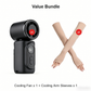 Portable Clip-On Cooling Fan | Hands-Free Strong Wind with LED Battery DisplayInstant cooling on the go