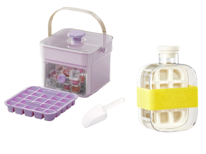 🔥HOT SALE 56%OFF🔥⏱️ Instant Ice Cubes in Seconds – Just Press & Release! 🧊✨
