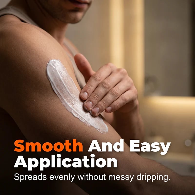 💥Hot Sale 50% OFF🧔Men’s Intimate Area Hair Removal Cream – Silky Smooth & Long-Lasting