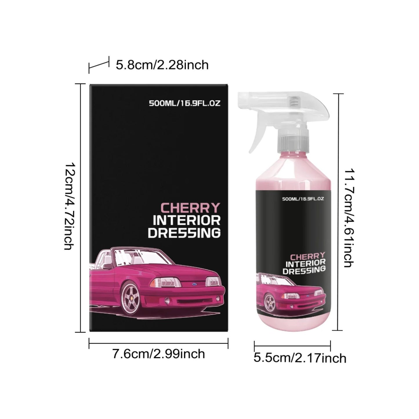 Multi-Surface Car Interior Cleaning Spray