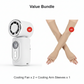 Portable Clip-On Cooling Fan | Hands-Free Strong Wind with LED Battery DisplayInstant cooling on the go