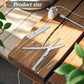 ✂️ 2-in-1 Foldable EDC Scissors with Built-In Ruler