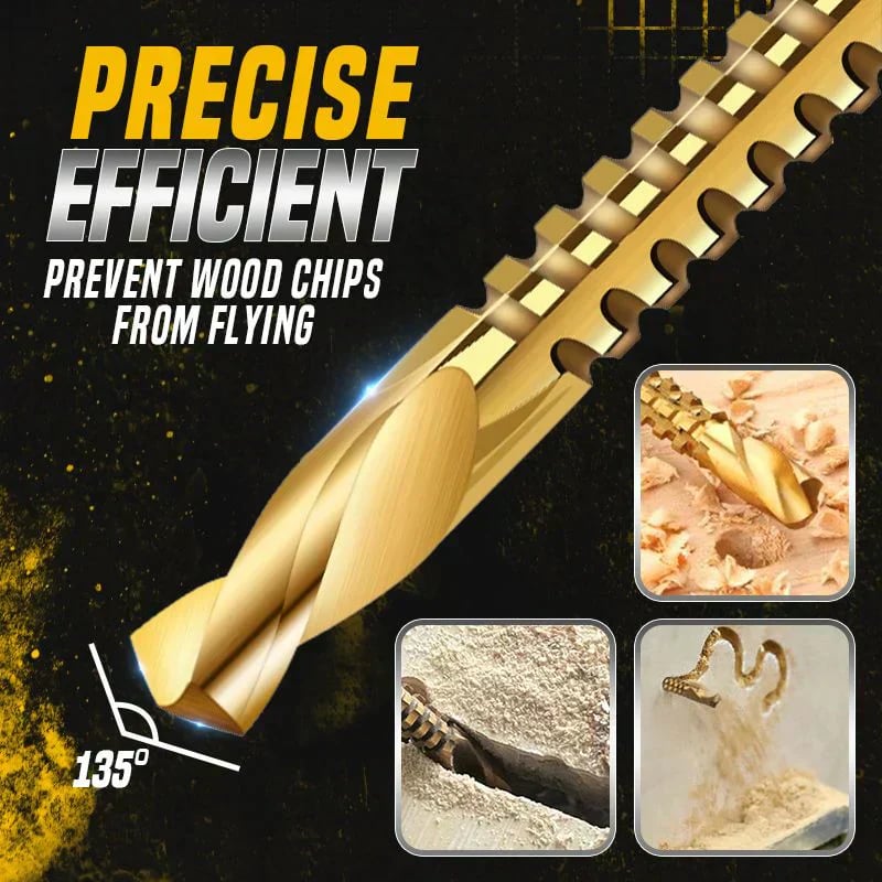 Twist Drill Bit Set Power Tool Accessories(6 Pcs )