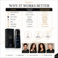 Teepurx Fragrance Hair Dye Shampoo – 8-Minute Gray Coverage & 8-Week Color