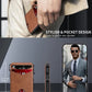 ✨Last Day 49% OFF - Slim Wallet for Men with Pop-Up Aluminum Case, RFID Blocking & Money Clip | Minimalist Leather Bifold Card Holder