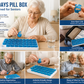 💥Hot Sale 50% OFF💊31 Days Pill Box-Monthly Pill Organizer-Arthritis-Friendly Easy-Open Lids