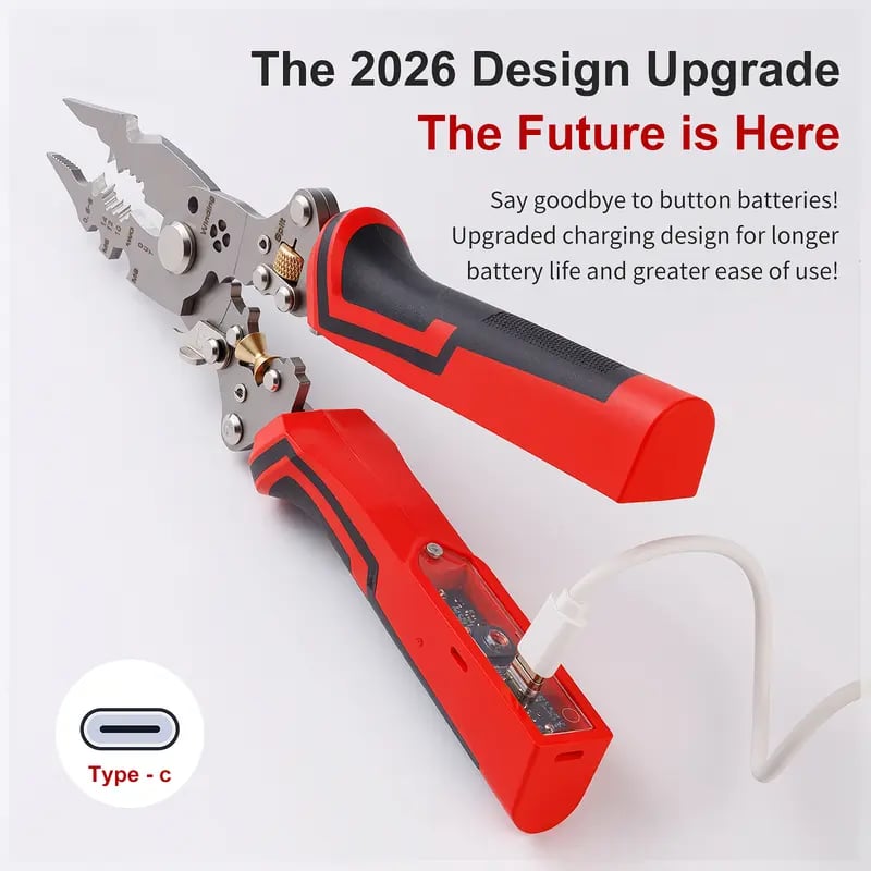 🎁Father's Day Gift🔧 16-in-1 Multifunctional Wire Stripper Twister – Professional Electrical Tool