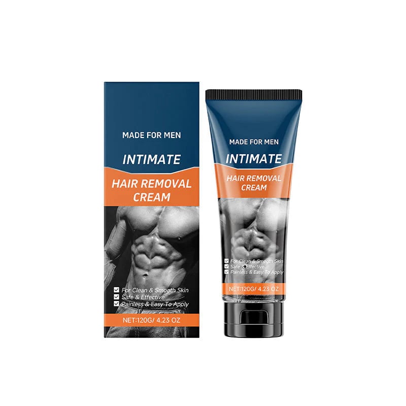 💥Hot Sale 50% OFF🧔Men’s Intimate Area Hair Removal Cream – Silky Smooth & Long-Lasting
