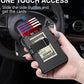 ✨Last Day 49% OFF - Slim Wallet for Men with Pop-Up Aluminum Case, RFID Blocking & Money Clip | Minimalist Leather Bifold Card Holder