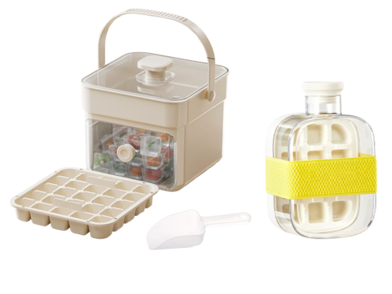 🔥HOT SALE 56%OFF🔥⏱️ Instant Ice Cubes in Seconds – Just Press & Release! 🧊✨