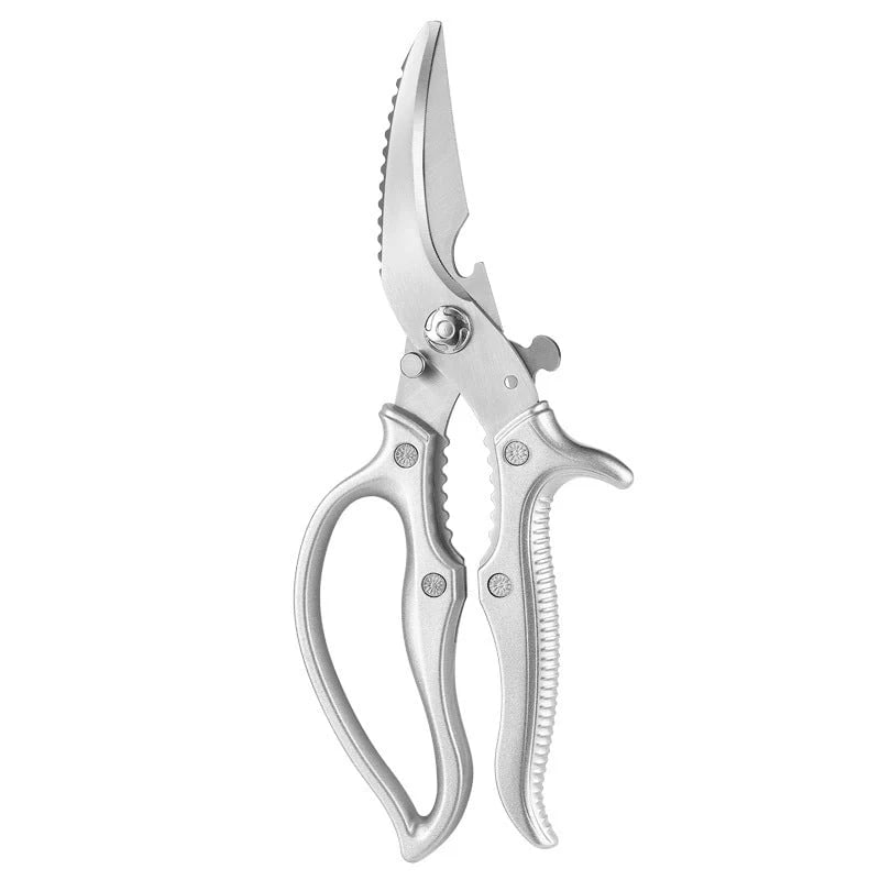 ✂️ LIMITED TIME49% OFF! ⚡ Heavy-Duty Multifunction Kitchen Shears – 4-in-1 Tool with Fish Scaler, Bottle Opener & Safety Lock 🔪