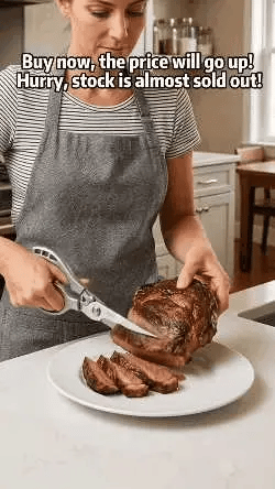 ✂️ LIMITED TIME49% OFF! ⚡ Heavy-Duty Multifunction Kitchen Shears – 4-in-1 Tool with Fish Scaler, Bottle Opener & Safety Lock 🔪