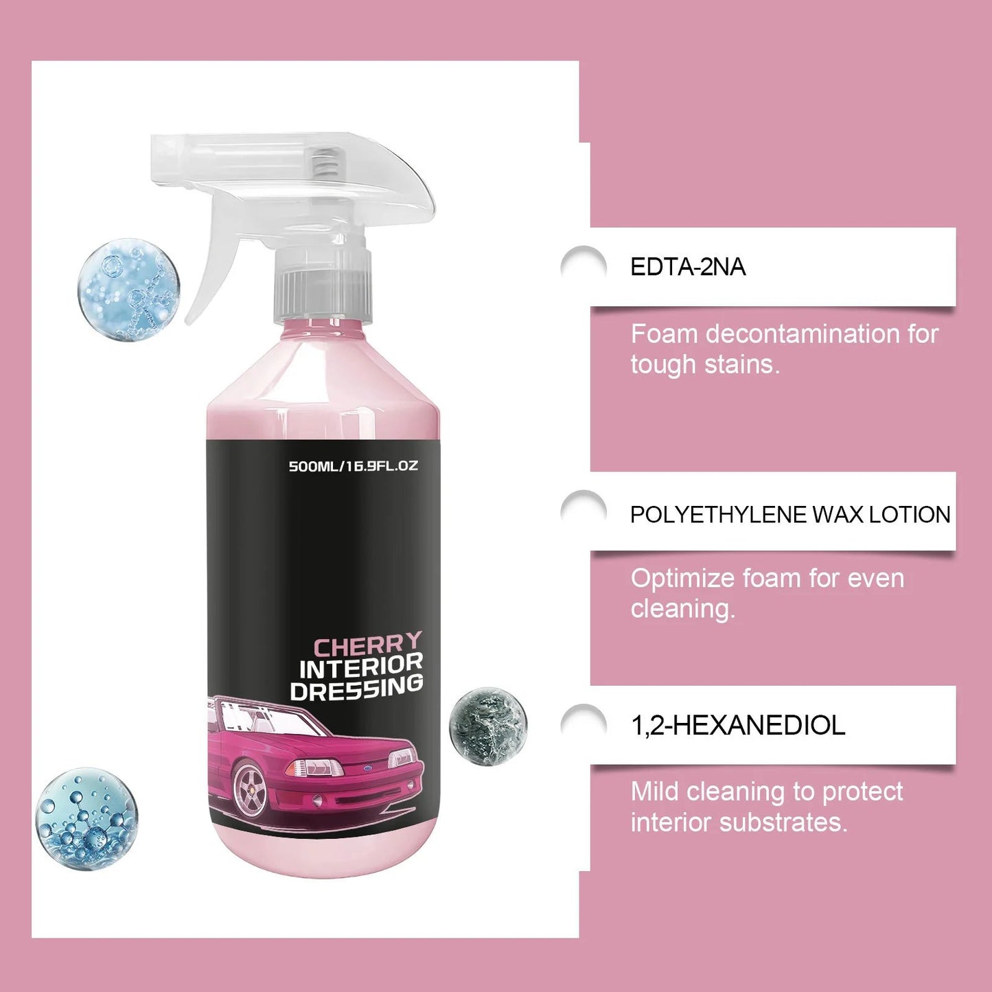 Multi-Surface Car Interior Cleaning Spray