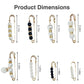 16 Counts Pearl Brooch Pins, No Sewing Sweater Shawl Safety Pins