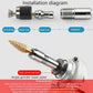 ⚙️Angle Grinder Conversion Kit 🔧 3mm/6mm Dual Collet – Universal Straight Grinder Adapter for Carving & Polishing
