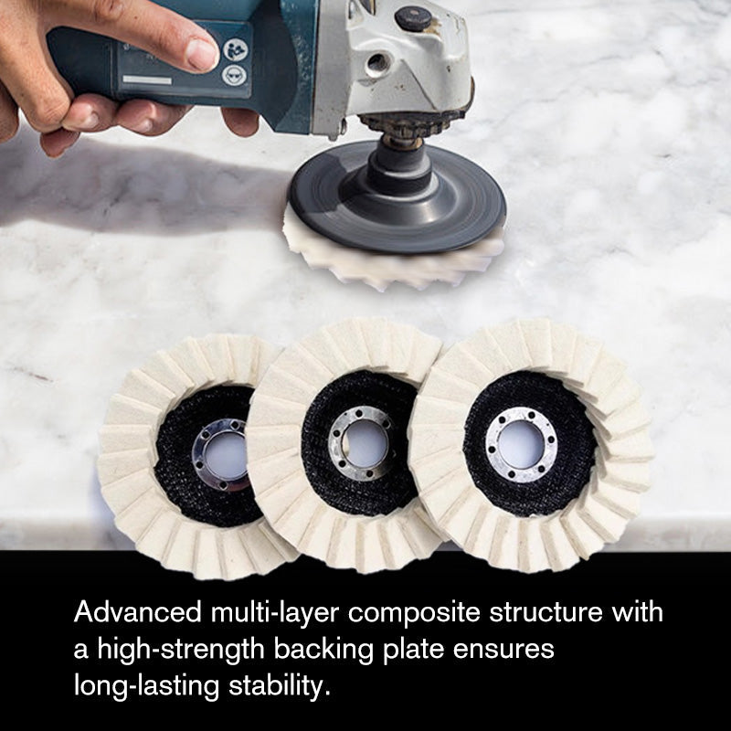 🎁 2026 New Year's Sale - Limited Time 50% OFF🎁✨Wool Felt Flap Polishing Disc