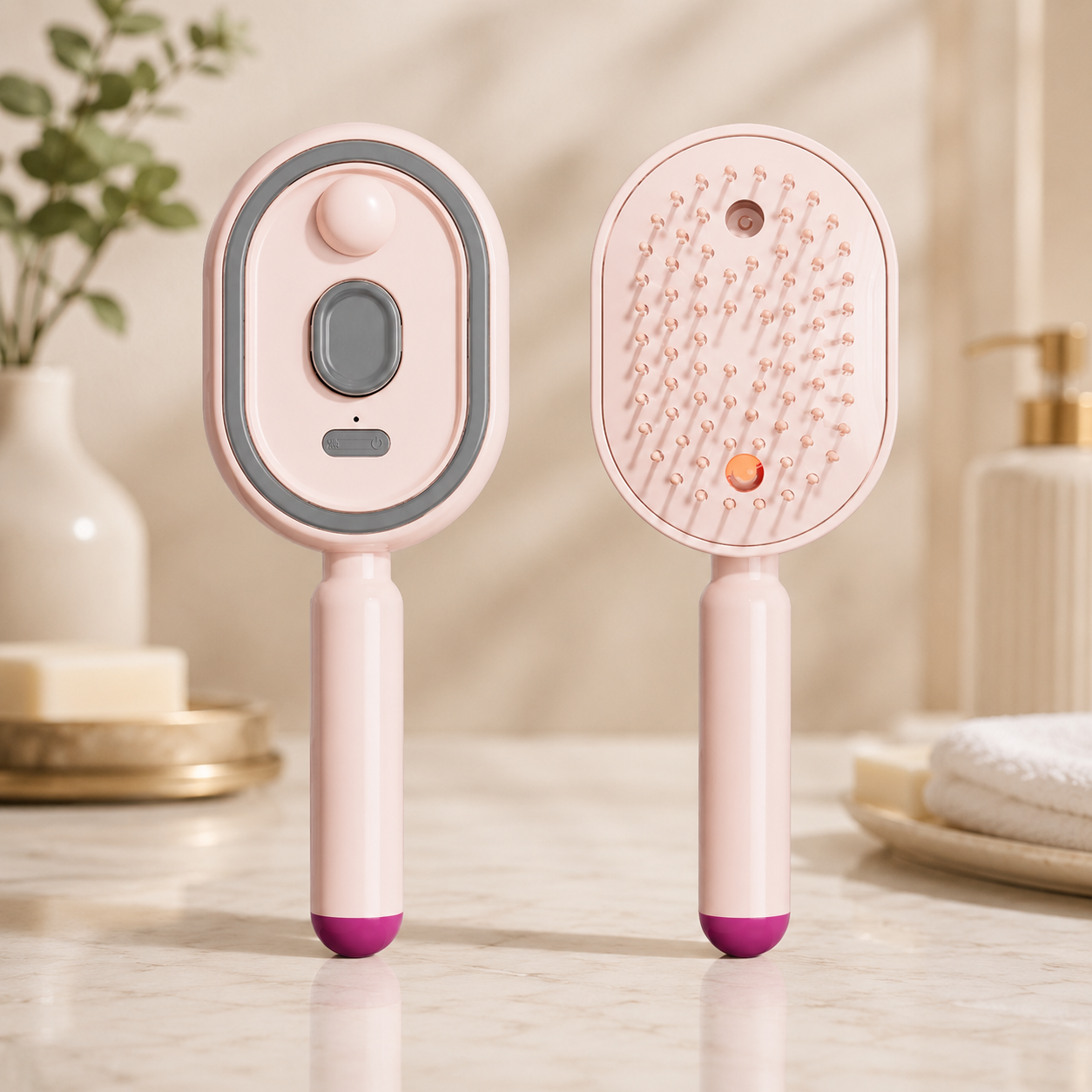 🥳2026 HOT SALE🥳Electric Spray Massage Hairbrush(🛒Free shipping)