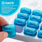 💥Hot Sale 50% OFF💊31 Days Pill Box-Monthly Pill Organizer-Arthritis-Friendly Easy-Open Lids