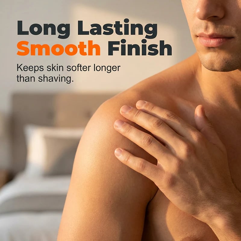 💥Hot Sale 50% OFF🧔Men’s Intimate Area Hair Removal Cream – Silky Smooth & Long-Lasting