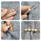 16 Counts Pearl Brooch Pins, No Sewing Sweater Shawl Safety Pins