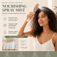 Electric Spray & Massage Hair Brush – Nourishing Mist Detangling Brush with One-Touch Cleaning