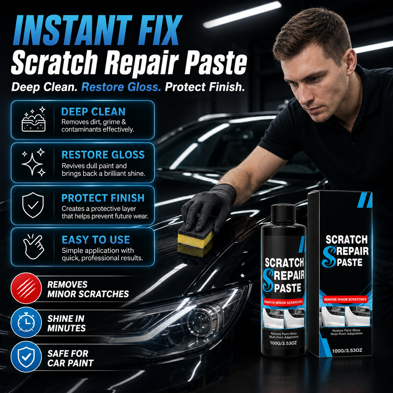 Professional Car Scratch Repair Paste