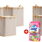 Large Collapsible Storage Bag with Handles