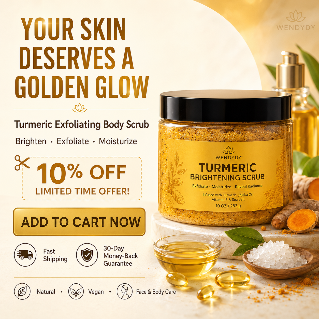 Turmeric Exfoliating Body Scrub