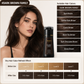 Teepurx Fragrance Hair Dye Shampoo – 8-Minute Gray Coverage & 8-Week Color