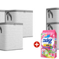 Large Collapsible Storage Bag with Handles