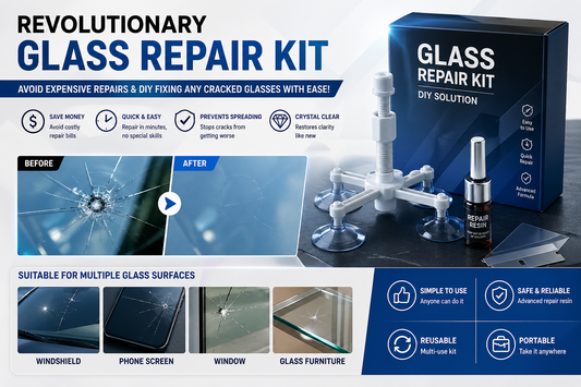 🔥Cracks Gone Glass Repair Kit