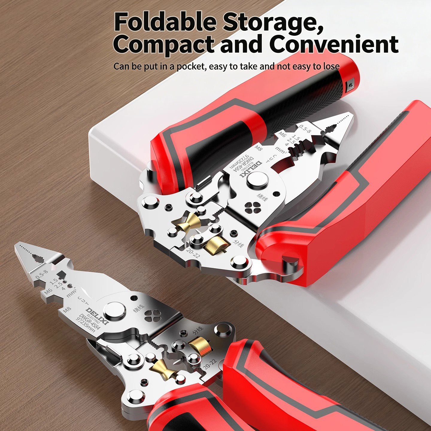 🎁Father's Day Gift🔧 16-in-1 Multifunctional Wire Stripper Twister – Professional Electrical Tool