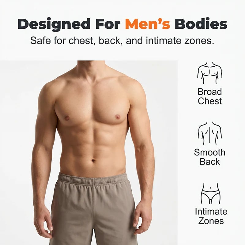 💥Hot Sale 50% OFF🧔Men’s Intimate Area Hair Removal Cream – Silky Smooth & Long-Lasting
