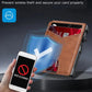 ✨Last Day 49% OFF - Slim Wallet for Men with Pop-Up Aluminum Case, RFID Blocking & Money Clip | Minimalist Leather Bifold Card Holder