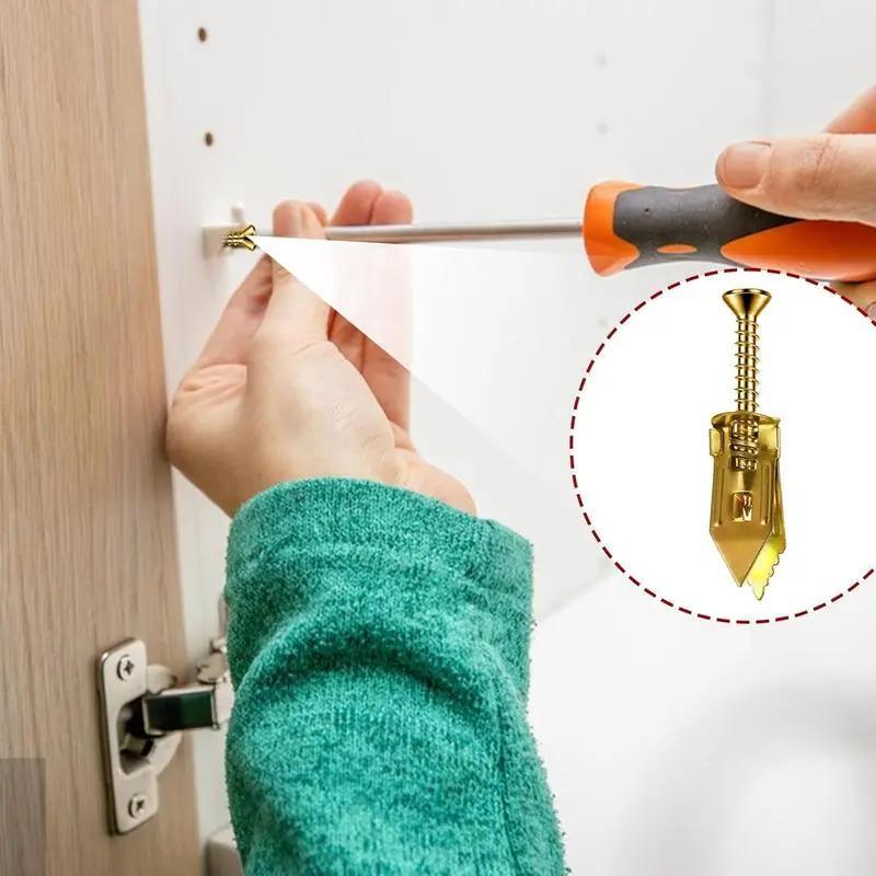 🔥Self-Drilling Drywall Anchors Kit - No Drill Needed