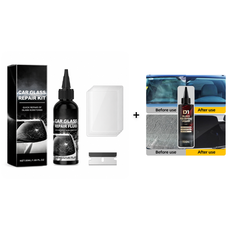 Fast-Acting Glass Crack Repair Fluid