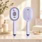 Electric Spray & Massage Hair Brush – Nourishing Mist Detangling Brush with One-Touch Cleaning