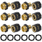 Garden Hose Quick Connector, 3/4 Inch Male and Female Garden Hose Fitting Quick Connector