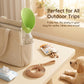 Foldable Silicone Leaf Pet Water Adapter