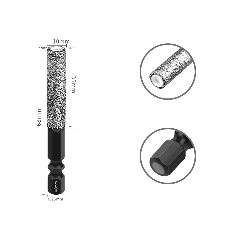 🔥 Precision Dry Drill Hole Opener – Fast, Durable & Multi-Material (Metal, Wood, Ceramic)