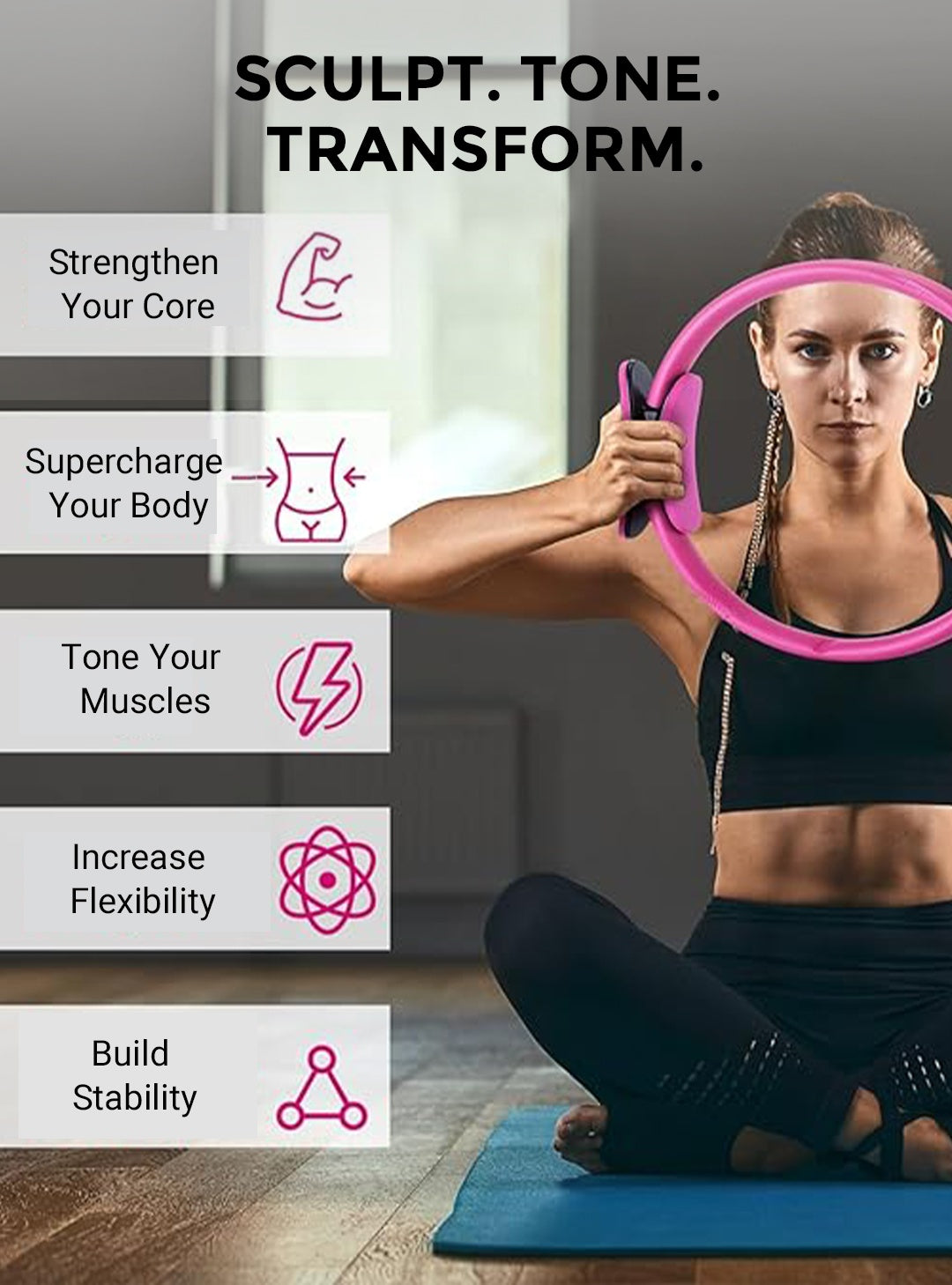 🔥Hot Sale🔥Pilates Ring Fitness Trainer