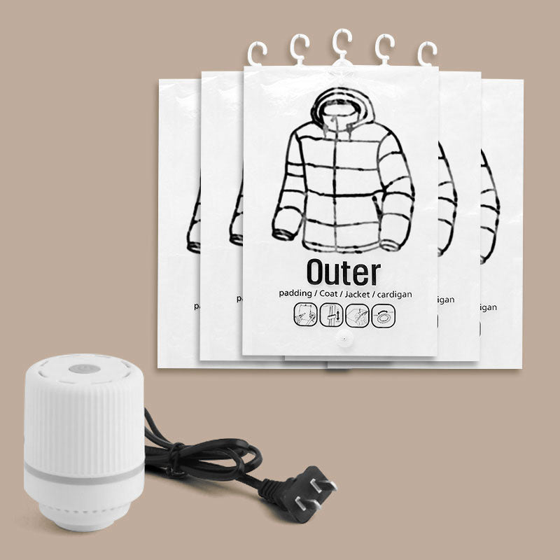 📢📢49% OFF !! ⏰Hanging Vacuum Storage Bags