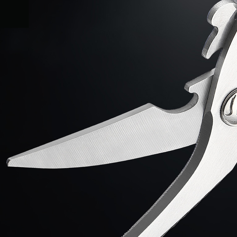 ✂️ 50% OFF NOW! 🔪 Heavy-Duty Multifunctional Kitchen Shears – 3Cr13 Stainless Steel, Ergonomic Grip & Safety Lock 🍗
