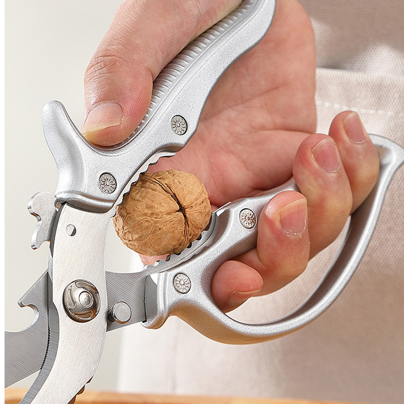 ✂️ 50% OFF NOW! 🔪 Heavy-Duty Multifunctional Kitchen Shears – 3Cr13 Stainless Steel, Ergonomic Grip & Safety Lock 🍗